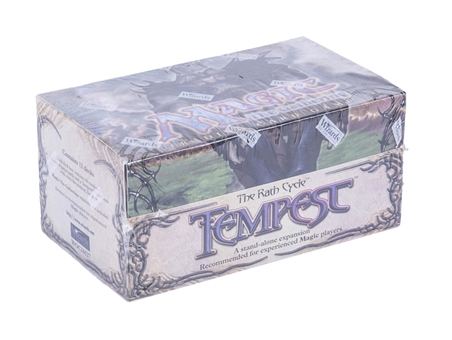 1997 MTG Magic the Gathering: Tempest Factory Sealed Tournament Deck Box